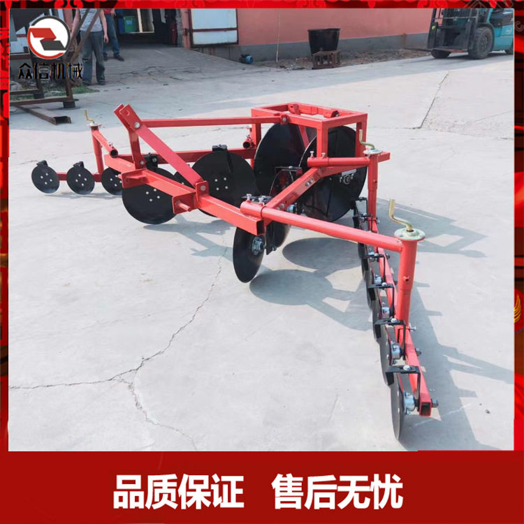 四轮打梗机 圆盘扶垄器修埂机 农用起垄筑埂机 小型覆土机起埂机