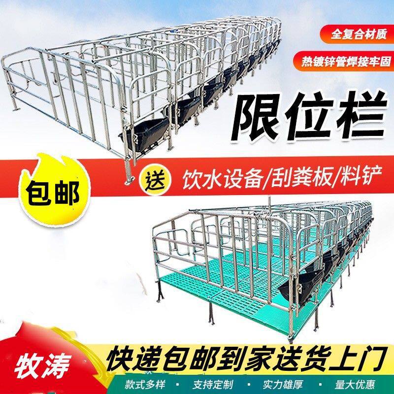 母猪地面猪用限位栏养猪场设备加厚地面围栏猪圈漏粪板设备其它