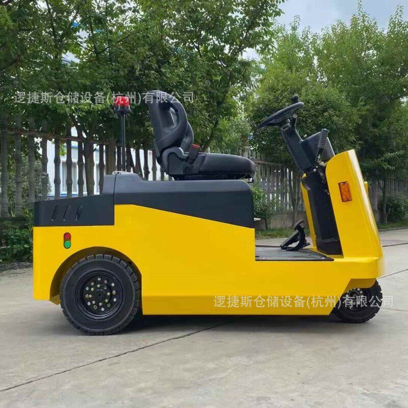 电动牵引拖车头6吨车间物料搬运车牵引车仓库工厂机场拉货车