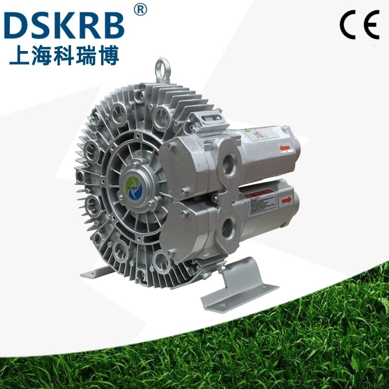 生物发酵罐鼓泡曝气增氧用4RB气环式旋涡泵 低噪音高压鼓风机风泵