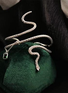 原创【闪闪的蛇蛇手镯】斯莱特林周边 哈利同人 蛇院 波特时尚