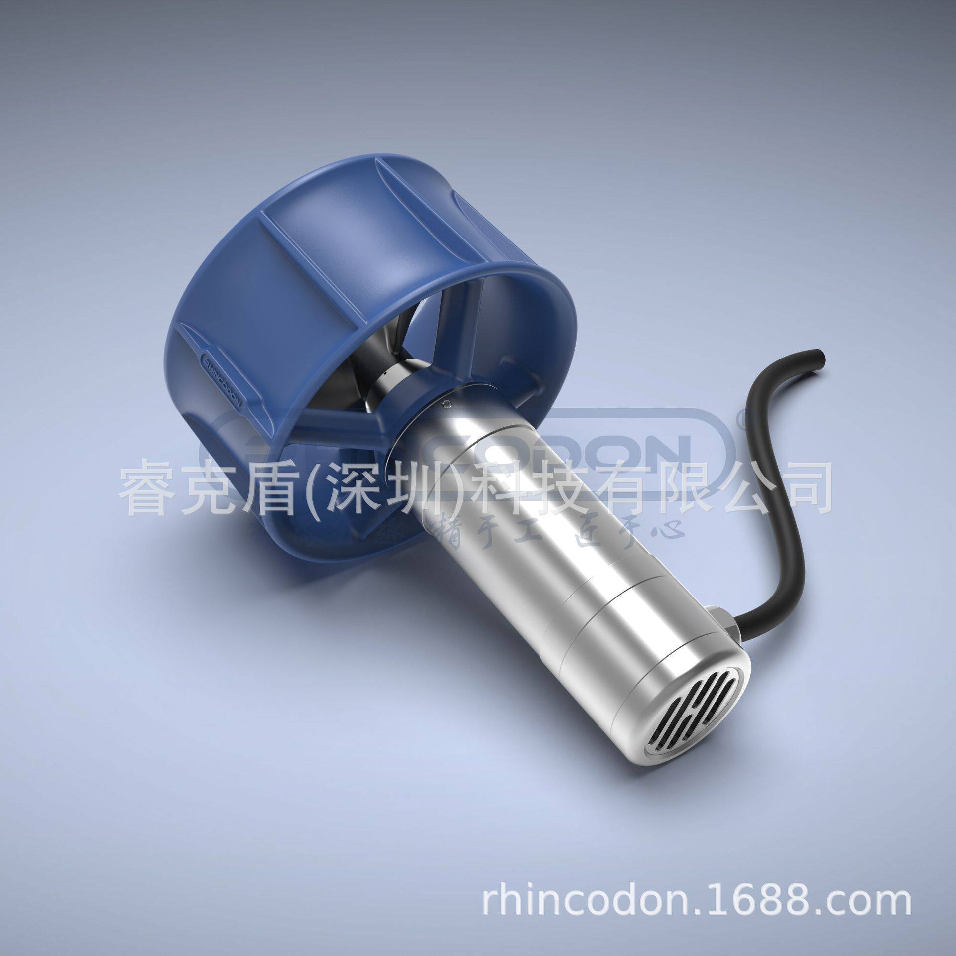 ROV水下推进器泵喷推进电机AUV潜航器无人船游船定制FOC定制电机