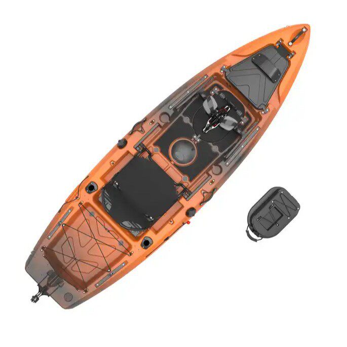 fishing pedal kayak滚塑多功能脚踏皮划艇湖泊海洋路亚钓鱼船