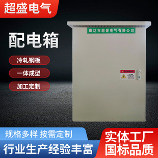 动力配电柜户外家用防水铁皮监控室外弱电箱充电桩冷轧钢板配电箱