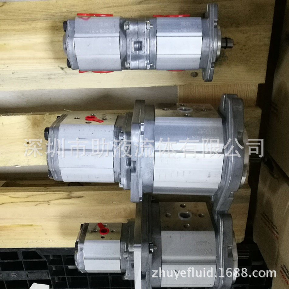 马祖奇三联液压齿轮泵ALPA3-D-80+ALPI3-60+ALPP2-D-16