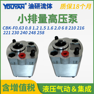 F2.0 F2.7 F2.5 CBK F3.7 F1.2 F1.6 F4.8 F0.63小排量高压泵F0.8