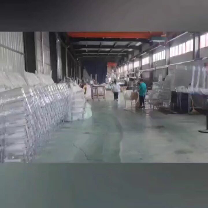 酒店宴会厅透明椅塑料水晶椅户外婚庆可拆卸拿破仑宴会椅婚礼凳子