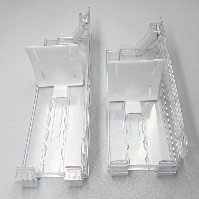 超市便利店货架推进器一体式PV分隔板平面滑轨商品助推器现货商用
