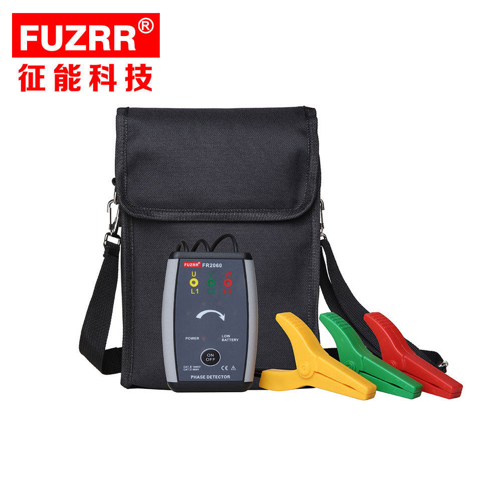 征能FR2060非接触式三相相序表/正反相判断/口径?48mm/简易检电