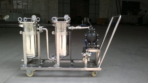Duplex filters 串联不锈钢双级过滤器，并联多级二级三级过滤器