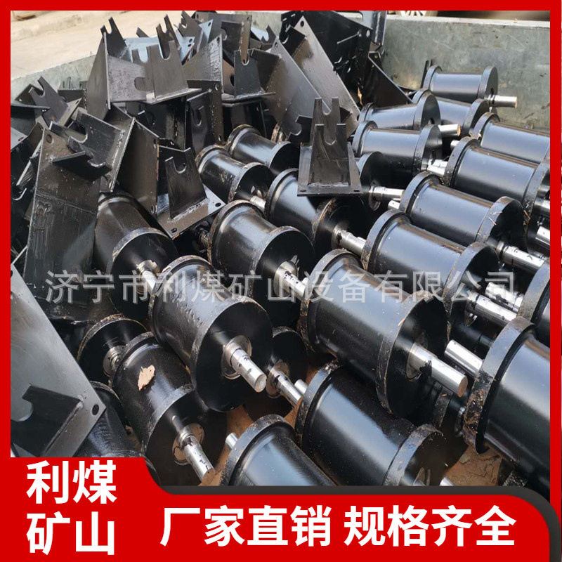 供应160*280矿用铸钢地轮 焊接地滚轮 铸铁托绳轮地滚轮