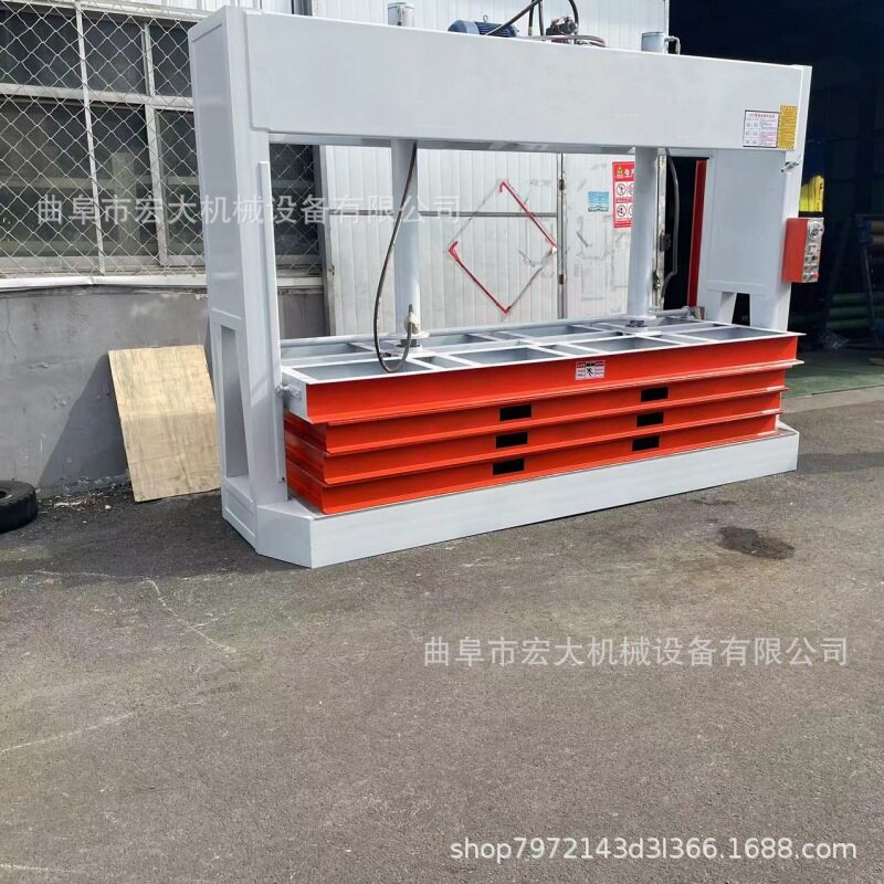 刨面刨铣加工台面平整可验机A4纸压合紧实抽不出宏大液压冷压机