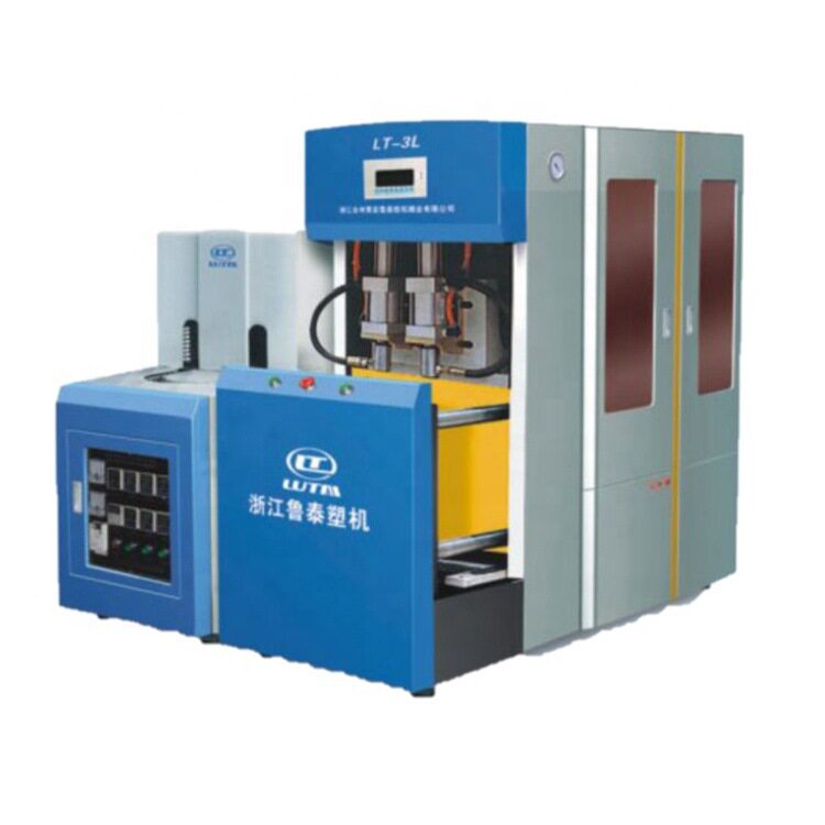 每小时2000瓶水瓶油瓶一出四半自动500ml水瓶日用品吹瓶机