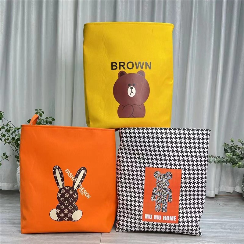 巨无霸帆布收纳袋衣物被子家用收纳箱整理搬家宿舍婴儿布艺收纳箱