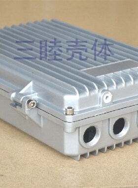 020  260*167*68  AP网桥放大器外壳 室外无线ap金属压铸铝防水盒