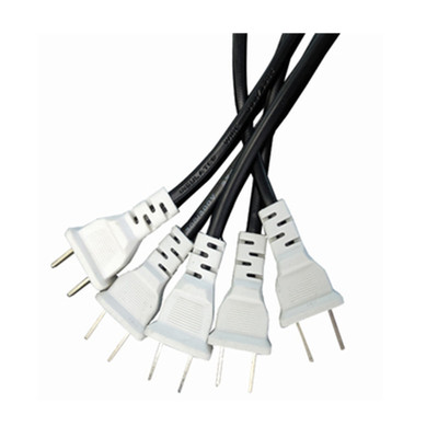 AC母头2孔电源母插头带线监控防水盒两脚公母插头一体电源延长线