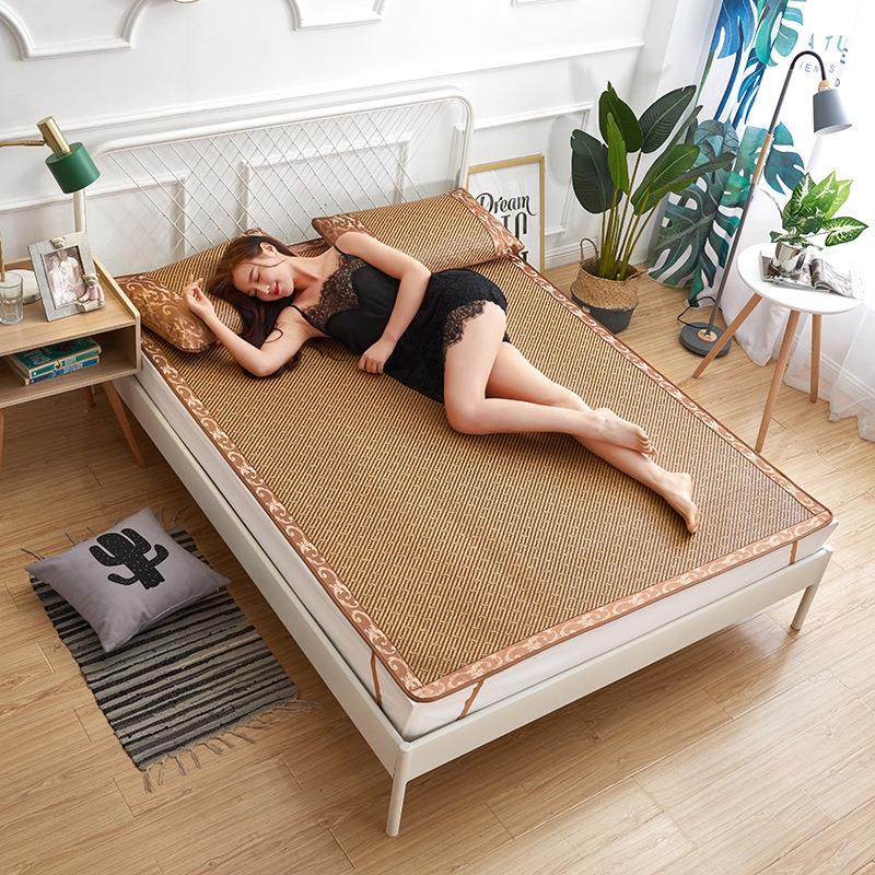 双面凉席1.8m床1.5米藤席正反两用家用可折叠冰丝席夏季裸睡席子,床上用品,藤席,淘宝优惠券,粉丝福利购,淘宝优惠卷
