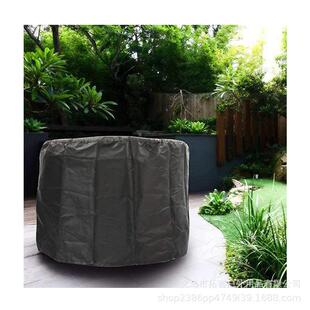 圆形花园家具桌罩防水210D牛津布露台台桌罩家具套户外室内桌椅套