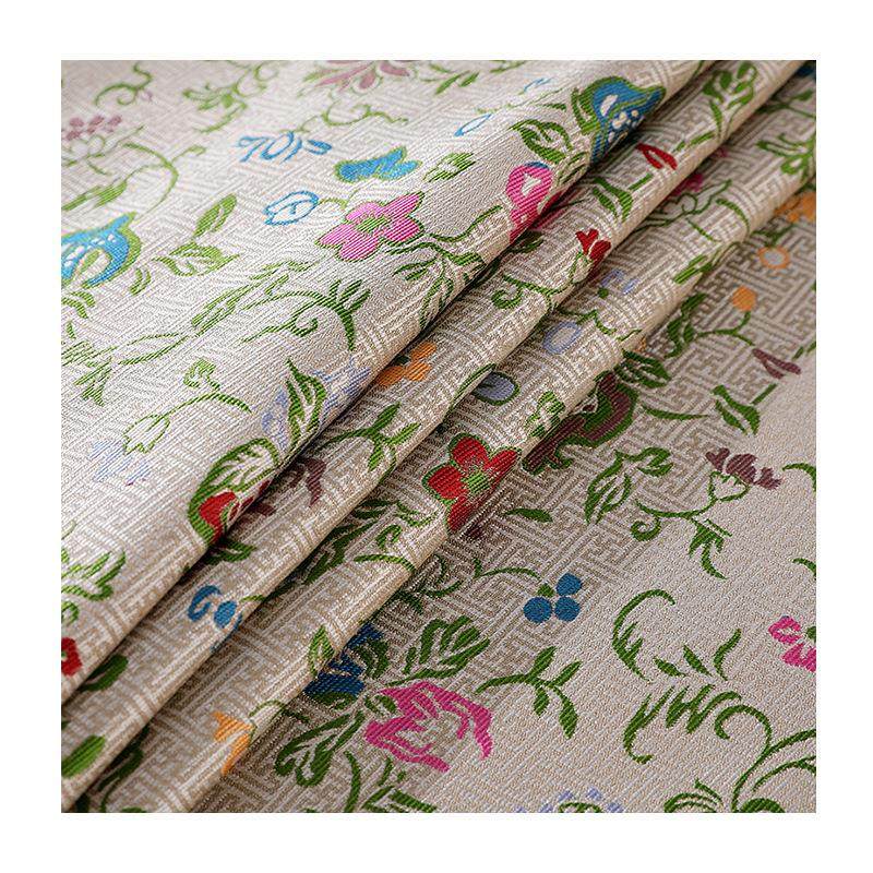 经典万字地三多锦老宋锦面料35姆米140幅宽新中式100桑蚕丝布料,纺织面料/辅料/配套,丝绸布料,淘宝优惠券,粉丝福利购,淘宝优惠卷