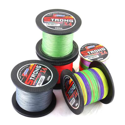 鱼线大力马8编500米钓鱼线主鱼钩线路亚线pe网线渔具耐磨