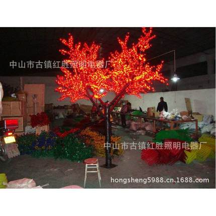 古镇厂家专业生产供应led樱花树仿真树灯led景观灯园林景观灯