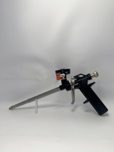 发泡胶专用枪全金属免清洗加长门缝聚氨酯填缝剂枪发泡剂喷枪