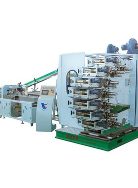 六色印碗机广水高速曲面印杯机Milk Teacup printer奶茶杯印刷机