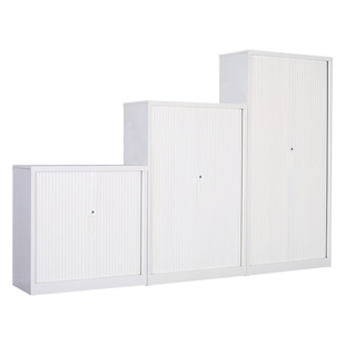 办公文件柜推拉卷门柜铁皮柜档案柜财务凭K证资料柜收纳矮柜储物