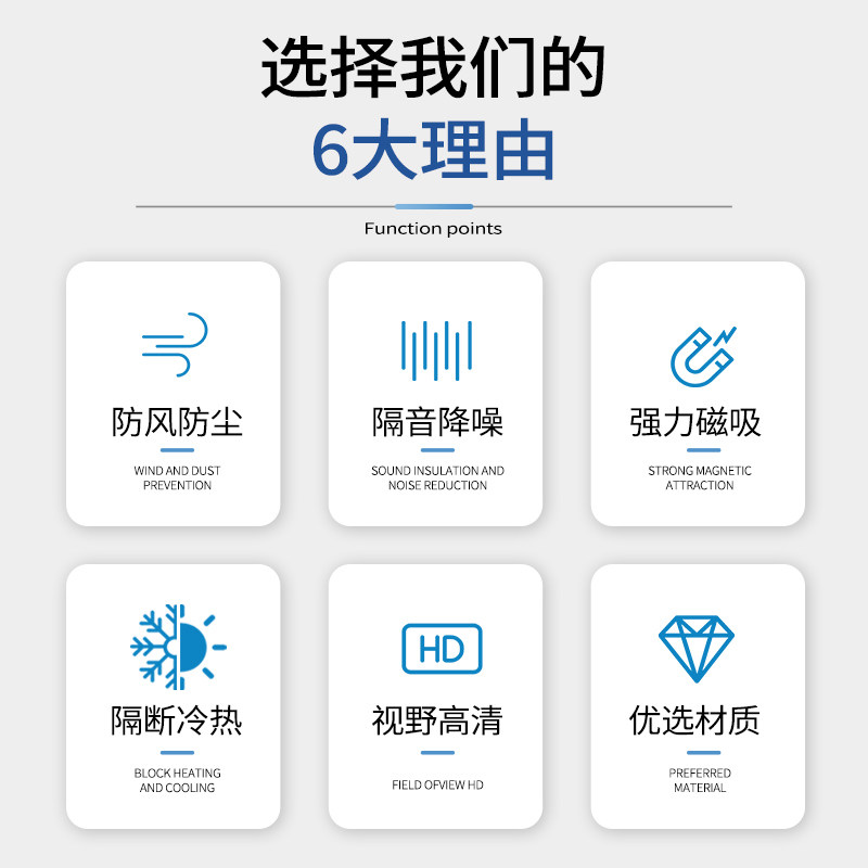 空调门帘店铺商用滑动折叠磁性自吸挡风隔热透明隔断双Z轨推拉门图片