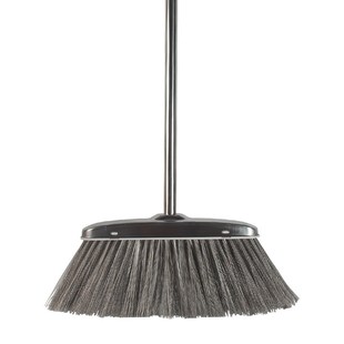 不锈钢钢b丝扫把水泥路面石子树叶机器油污玻璃铁屑清理加硬笤帚