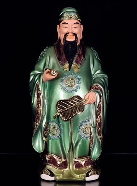 现货速发福禄寿佛像福星禄星寿星翁居家用客厅工艺品精致喜财摆件