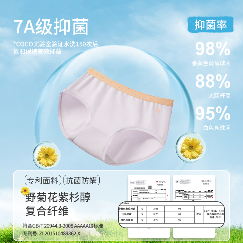 初中生内裤女大童青春期1