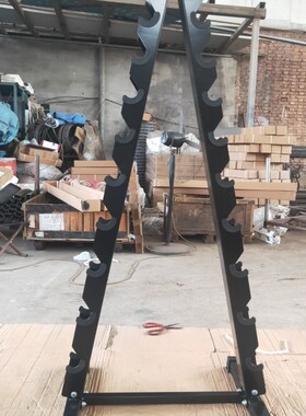 家用十对哑铃k收纳架商用十层十对哑铃放置架