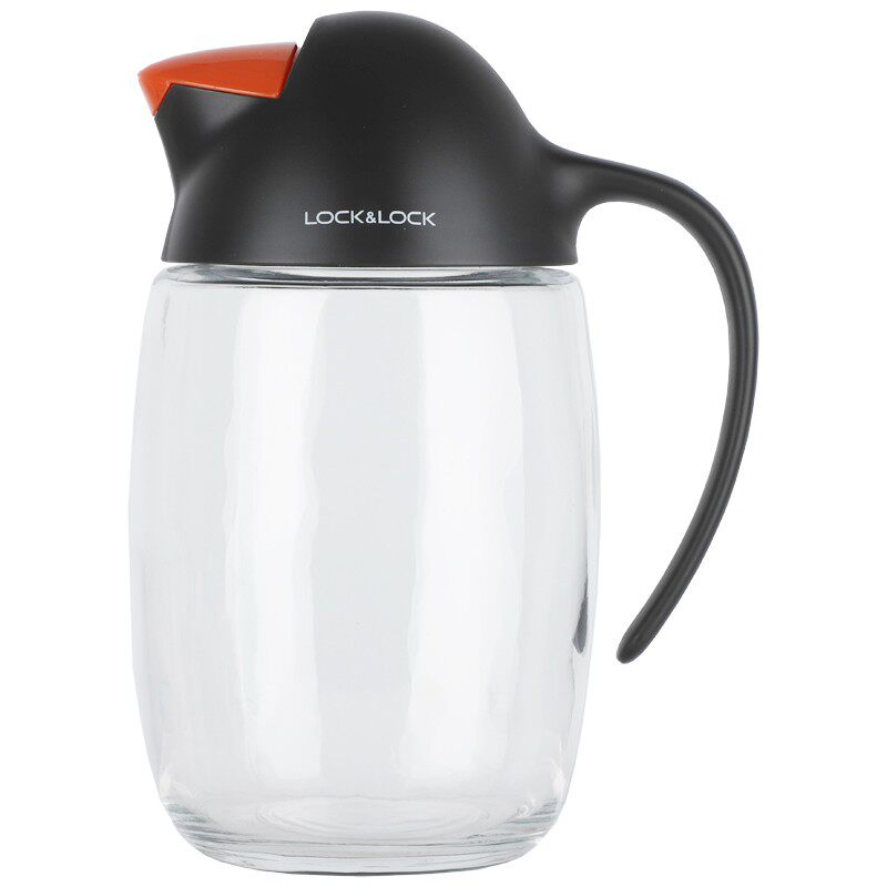 乐扣乐扣玻璃油壶 酱油瓶醋瓶装香油H瓶油罐家用油瓶 家用 厨房