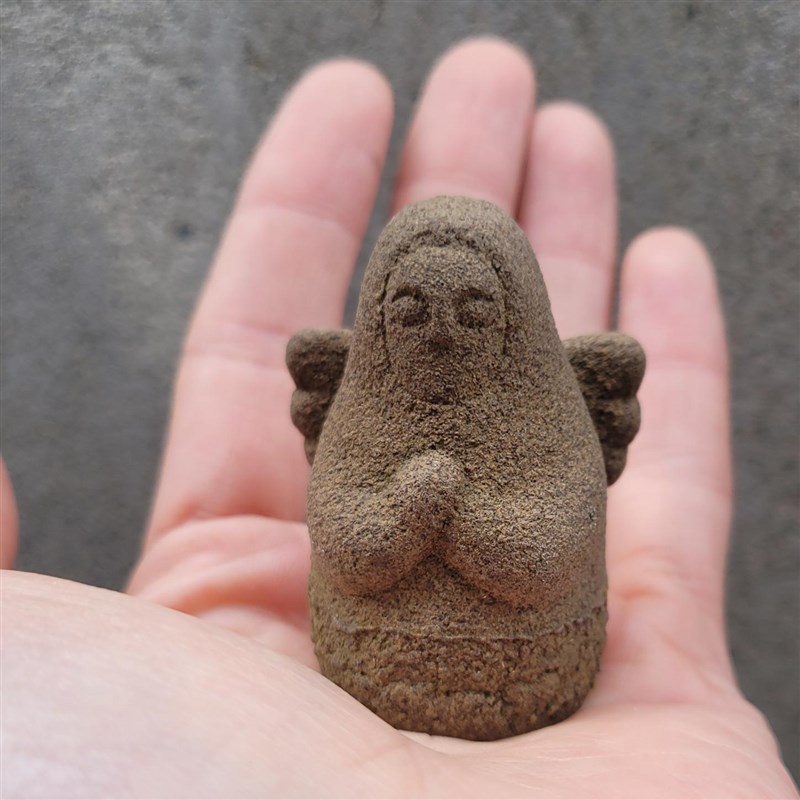 海利亚女神摆件鱼缸m短绒藻种海拉鲁守护神塞尔达造景龟雨林微景