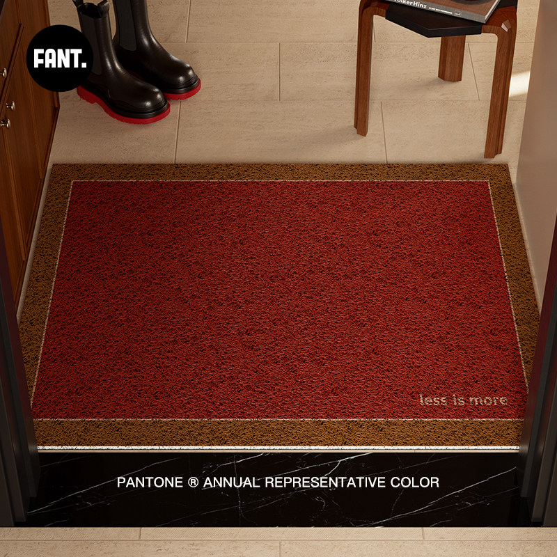摩卡慕斯中古风丝圈入户地垫进门垫轻奢高级感防滑蹭土脚垫可裁剪,居家布艺,家用脚垫,淘宝优惠券,粉丝福利购,淘宝优惠卷