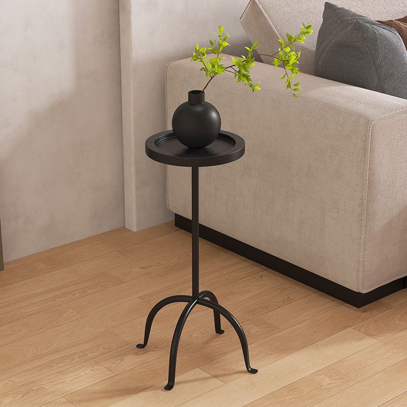 复古铁艺边小户型简约沙发轻奢茶桌客厅茶几阳台铸铁户外小桌子