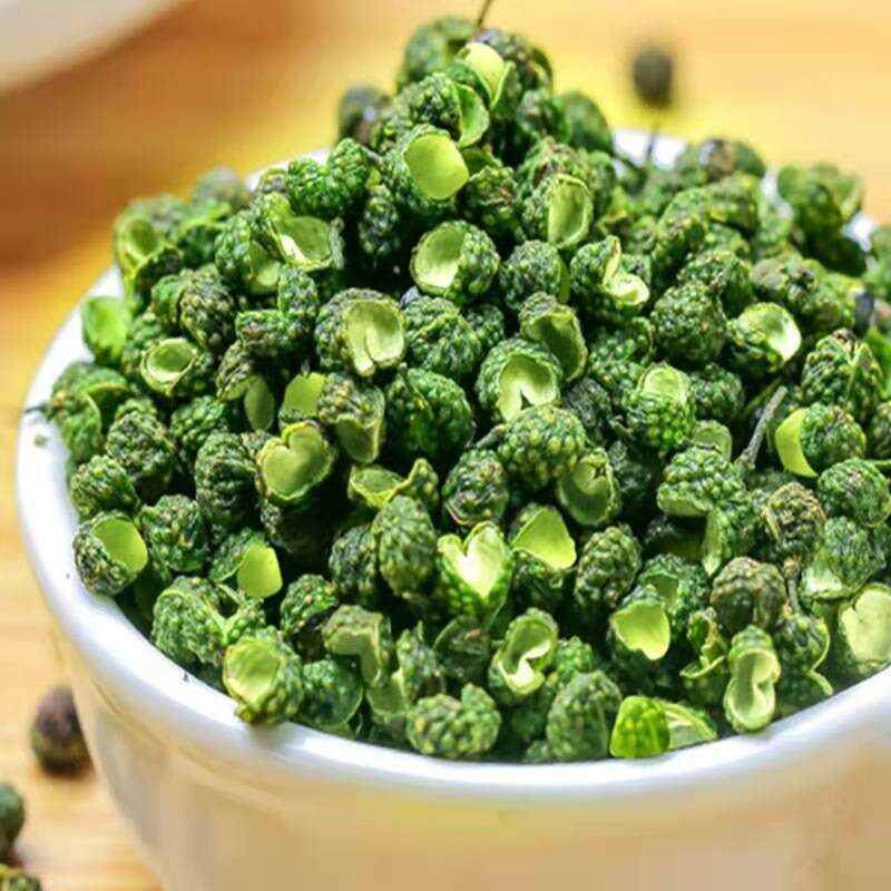 【超麻爆卖】新货汉源青麻椒特麻特香商用青花椒粒藤椒粒青椒粉