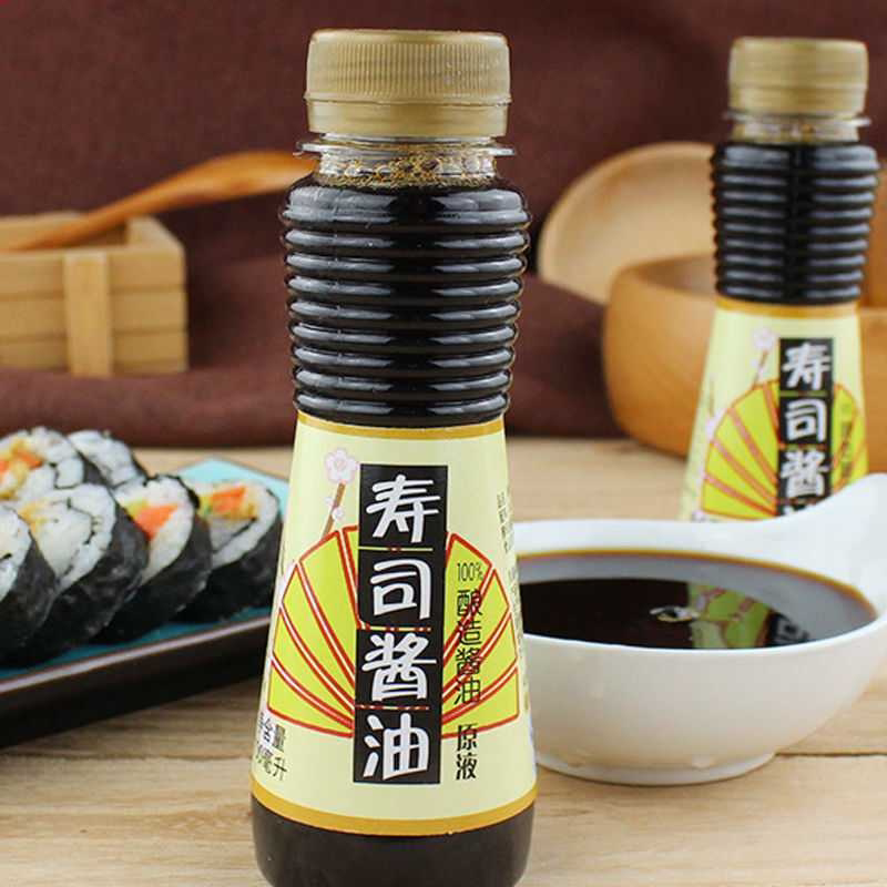 酿造寿司酱油原液100ml小瓶装寿司食材芥末刺身料理鱼生海鲜蘸料
