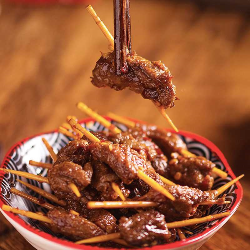【降价三天】刘记香辣牙签肉10-100包麻辣休闲零食小吃鸭肉批发