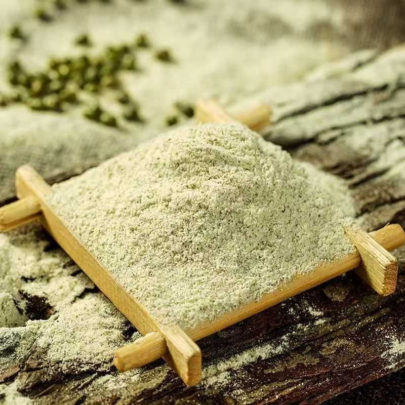纯绿豆面无添加农家现磨新绿豆粉食用五谷杂粮面条煎饼果子杂粮面