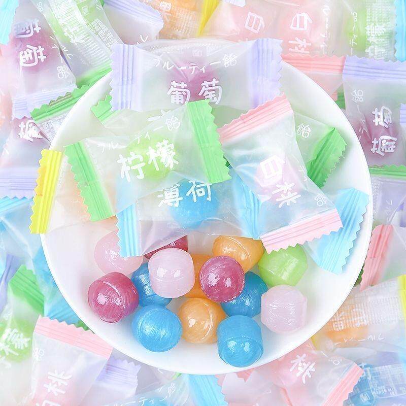 网红爆款日系白桃味糖果水果硬糖散装批发儿童小零食喜糖高颜值