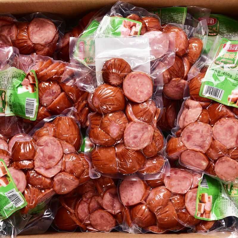 雨润火腿碎头即食食品肠类方便速食火腿肠开袋即食烤肉烟肉制品