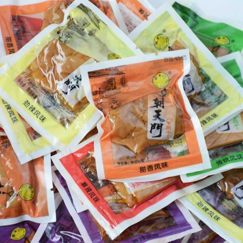 朝天门豆腐干福建龙岩长汀豆干客家特产麻辣香辣零食小包装500g