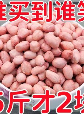 5斤大白沙花生米富安玉