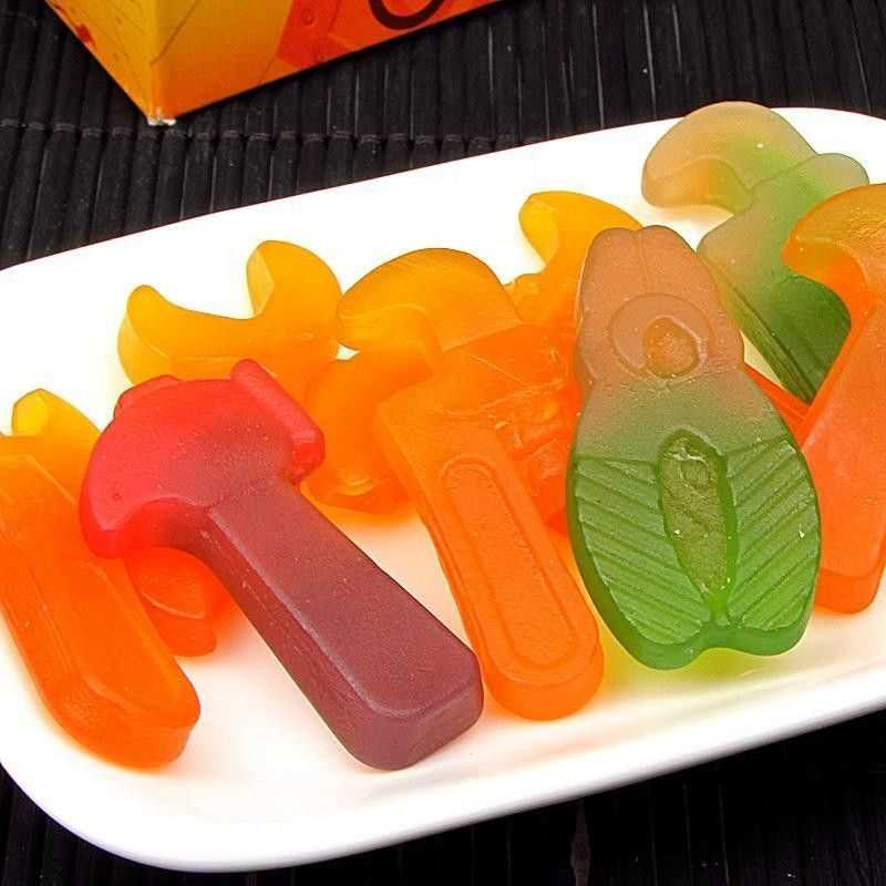 乐潮工具总动员果味软糖 整盒好玩的儿童糖果怀旧小零食包邮