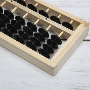 7档5珠木制小算盘儿童学习算盘学生珠心算抓周道具拍照道具