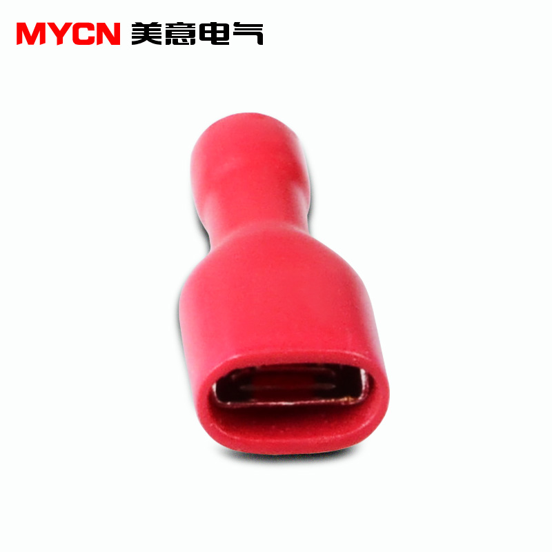 全绝缘接线端子FDFD1.25-187对接端子接头插簧端子拔插式线鼻子铜