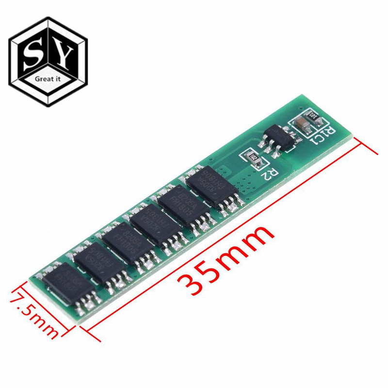 GREAT IT 1S 15A 3.7V Li-ion 6MOS BMS PCM Battery Protection - 封面