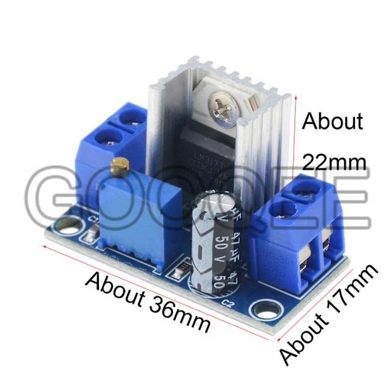1PCS LM317 DC-DC Converter Buck Step Down Circuit Board Modu